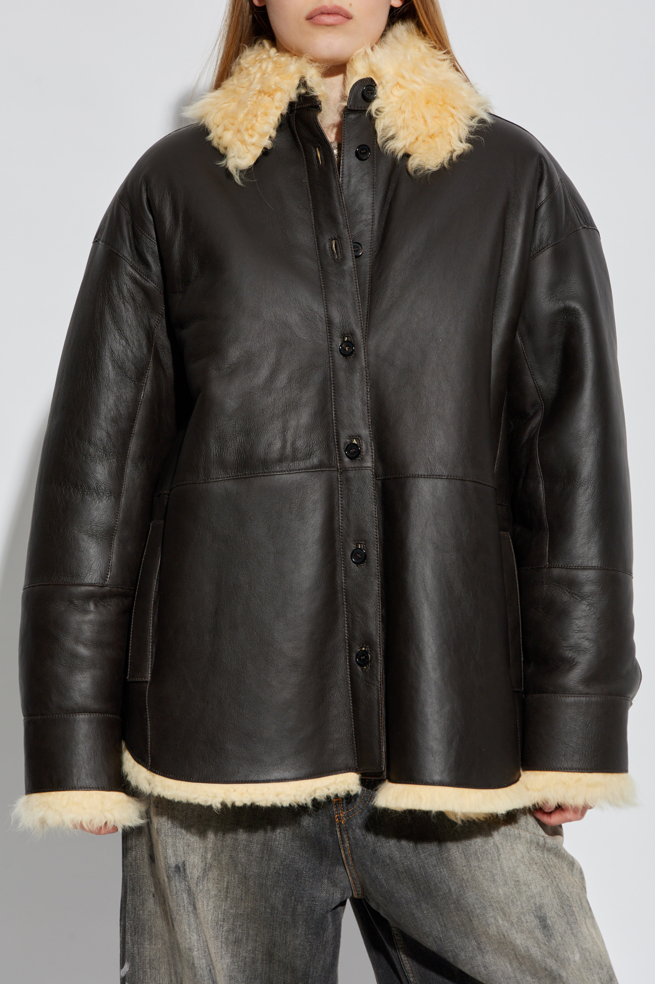 Acne Studios Leather jacket | Women's | Vitkac